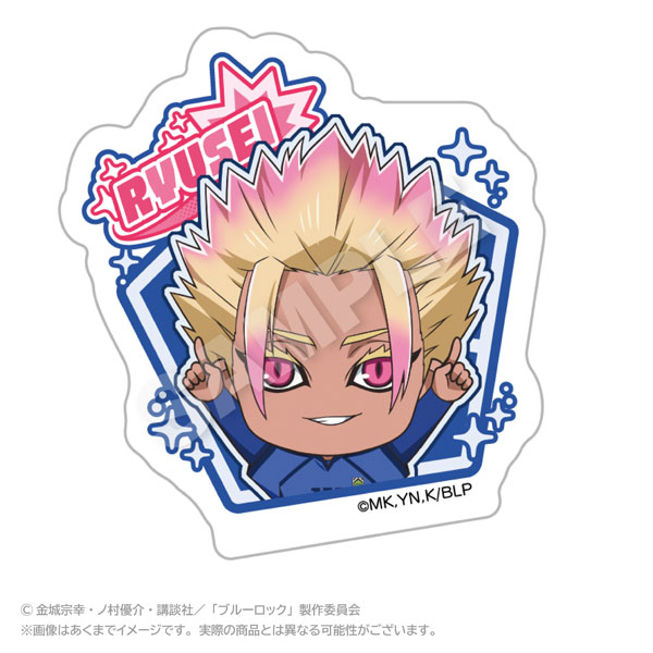 Stella Notes TV Anime "Bluelock" Point Name Badge Ryusei Shidou