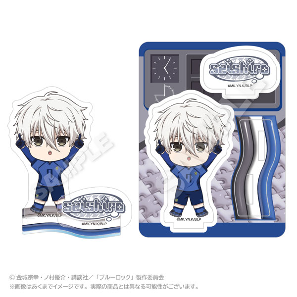 Stella Notes TV Anime "Bluelock" Point Acrylic Mascot Seishirou Nagi image 1