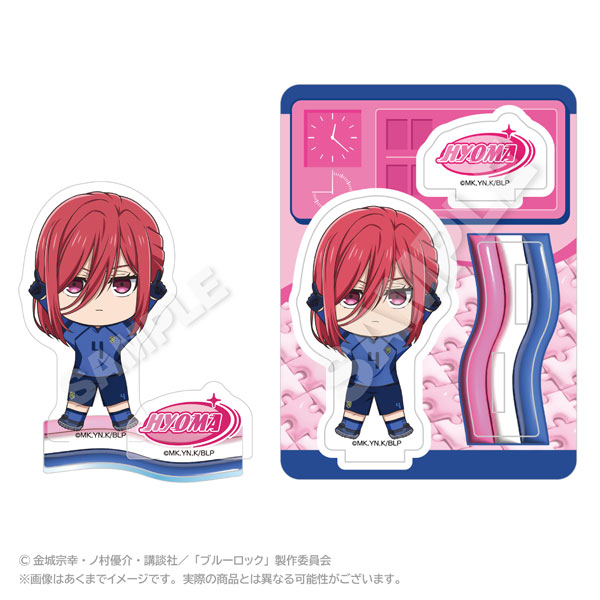 Stella Notes TV Anime "Bluelock" Point Acrylic Mascot Hyouma Chigiri