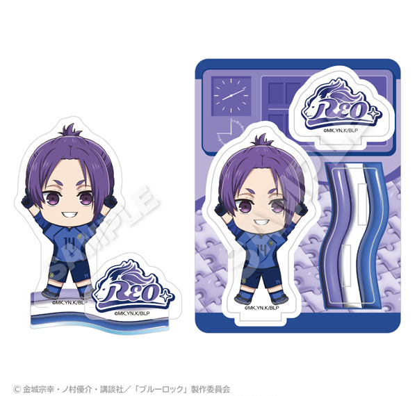 Stella Notes TV Anime "Bluelock" Point Acrylic Mascot Reo Mikage รูปภาพ 1