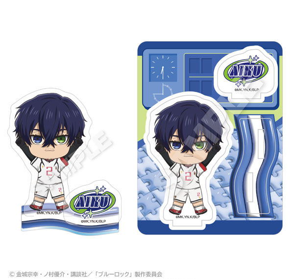 Stella Notes TV Anime "Bluelock" Point Acrylic Mascot Oliver Aiku รูปภาพ 1