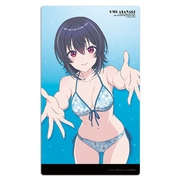 Azu Maker I Became Friends with the Second Cutest Girl in My Class Character Rubber Mat Umi Asanagi Swimsuit ver.