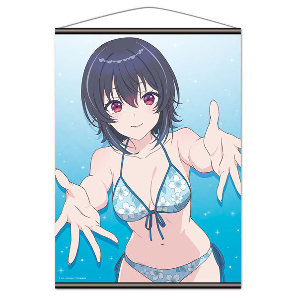 Azu Maker I Became Friends with the Second Cutest Girl in My Class B2 Wall Scroll Umi Asanagi Swimsuit ver.