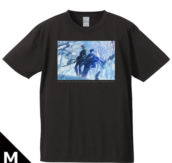 Azu Maker TV Anime "Agents of the Four Seasons Dance of Spring" T-shirt Winter Visual ver. M Size Bild 1
