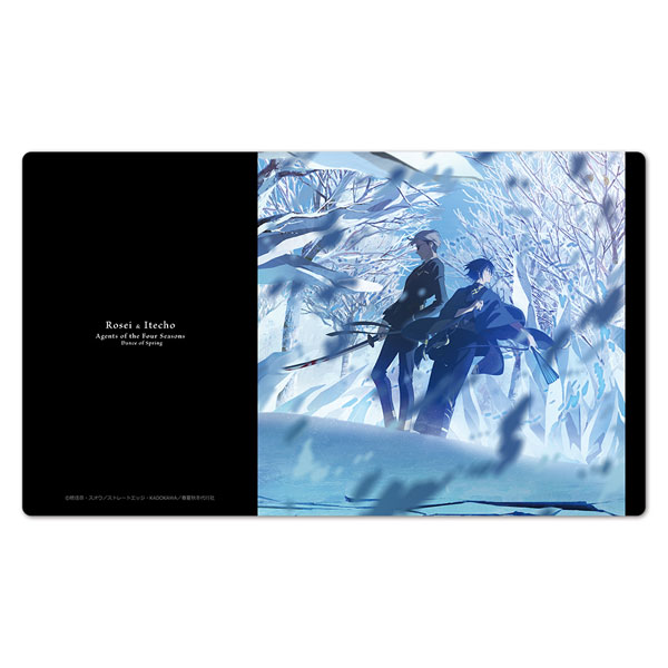 Azu Maker TV Anime "Agents of the Four Seasons Dance of Spring" Character Rubber Mat Winter Visual ver.