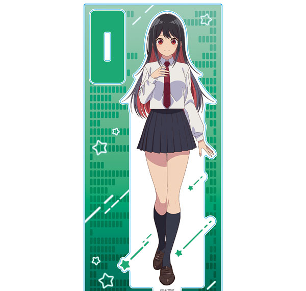 Azu Maker Mayonaka Heart Tune Acrylic Chara Stand Shinobu Uzuki รูปภาพ 1