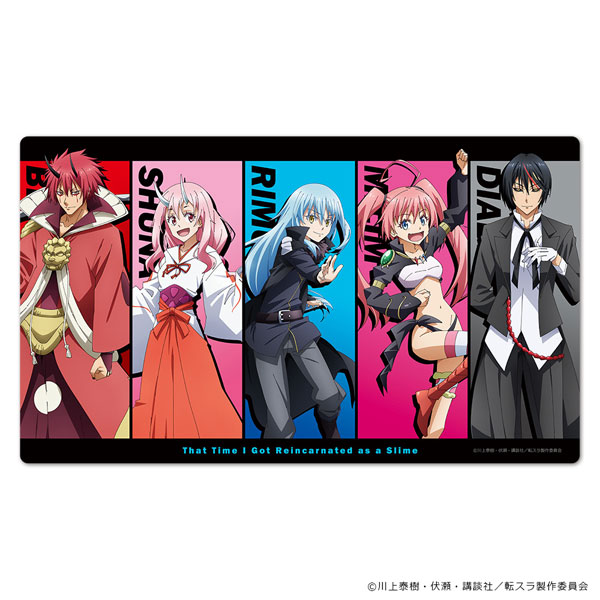 Azu Maker That Time I Got Reincarnated as a Slime Character Rubber Mat Benimaru & Shuna & Rimuru & Milim & Diablo