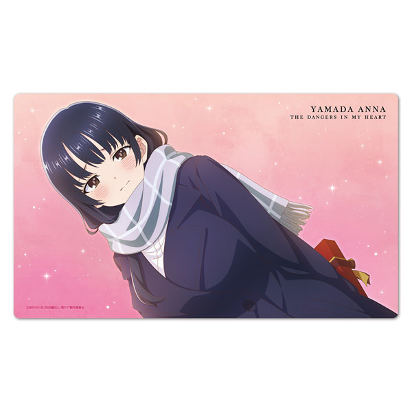 Azu Maker Boku no Kokoro no Yabai Yatsu Character Rubber Mat Anna Yamada Scarf ver.