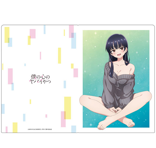 Azu Maker Boku no Kokoro no Yabai Yatsu Clear File Anna Yamada Sweater ver. รูปภาพ 1