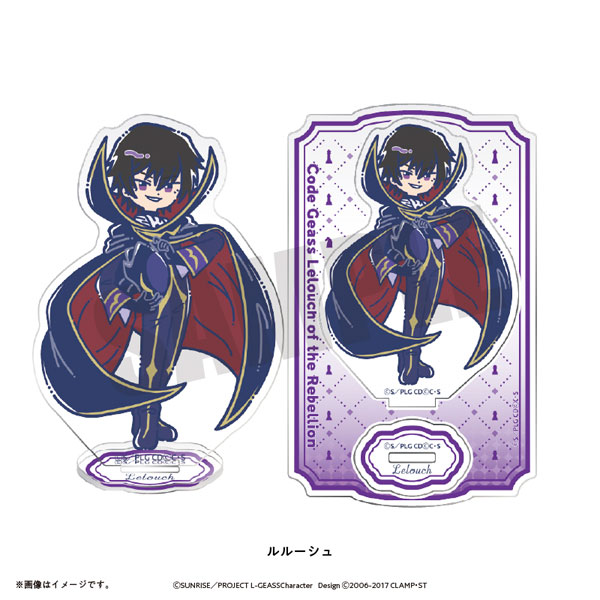 Playful Mind Company コードギアス 反逆のルルーシュ レトロポップアクリルスタンド ルルーシュ 画像 1