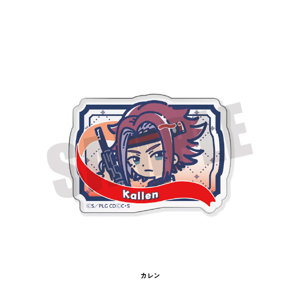 Playful Mind Company Code Geass: Lelouch of the Rebellion Retro Pop Acrylic Clip Kallen รูปภาพ 1
