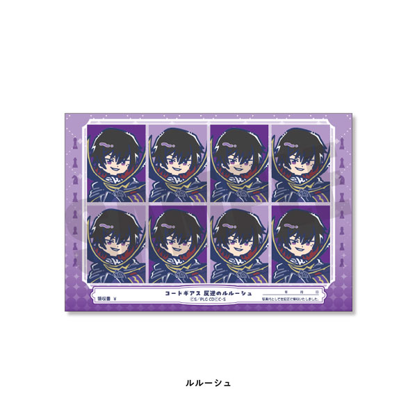 Playful Mind Company Code Geass: Lelouch of the Rebellion Retro Pop ID Photo Style Sticker Lelouch รูปภาพ 1