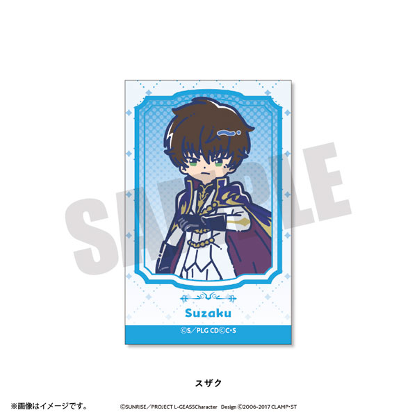 Playful Mind Company Code Geass: Lelouch of the Rebellion Retro Pop Instant Photo Style Card Suzaku Bild 1