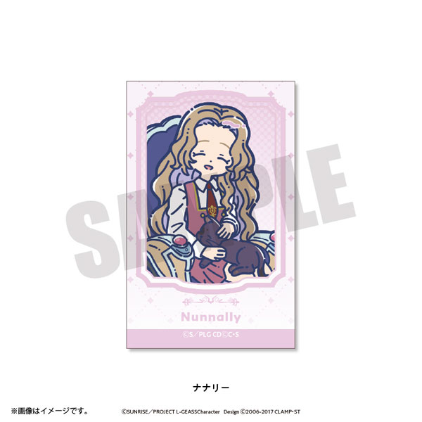 Playful Mind Company Code Geass: Lelouch of the Rebellion Retro Pop Instant Photo Style Card Nunnally Bild 1