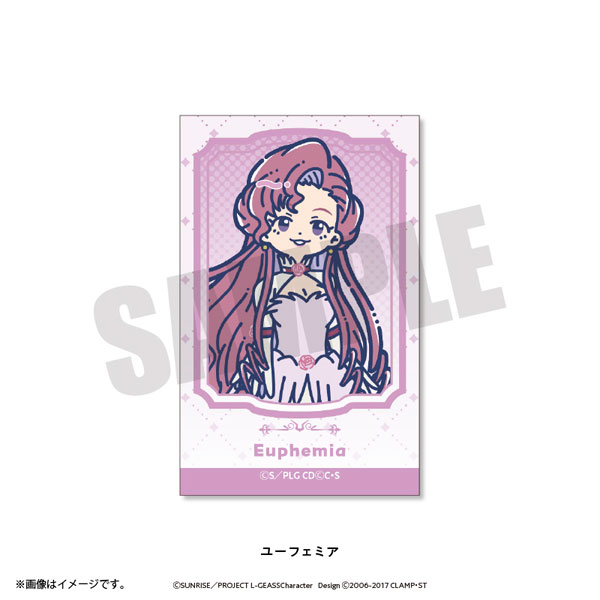 Playful Mind Company Code Geass: Lelouch of the Rebellion Retro Pop Instant Photo Style Card Euphemia image 1