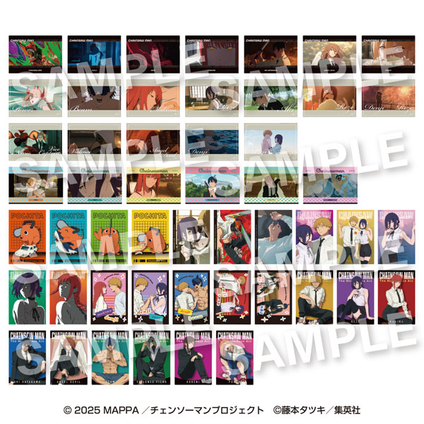 Ensky [Bonus] Movie "Chainsaw Man: Reze Arc" Graphical Card Collection 17Pack BOX
