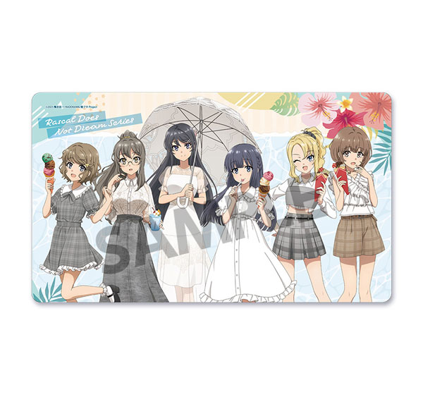 Hobby Stock Seishun Buta Yarou Series New Illustration Rubber Mat Vacation ver. รูปภาพ 1