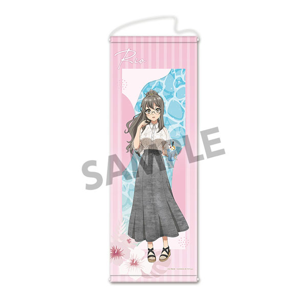 Hobby Stock Seishun Buta Yarou Series New Illustration Slim Wall Scroll Rio Futaba Vacation ver. Bild 1