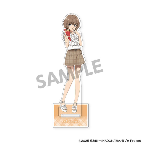 Hobby Stock Seishun Buta Yarou Series New Illustration BIG Acrylic Stand Kaede Azusagawa Vacation ver.
