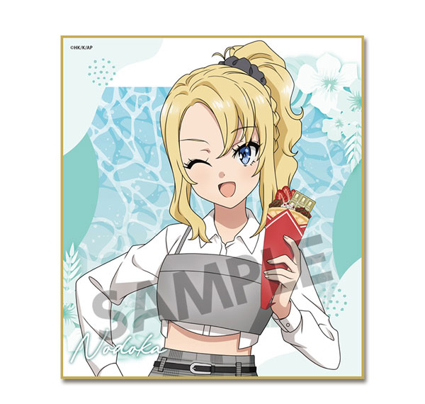 Hobby Stock Seishun Buta Yarou Series New Illustration Mini Shikishi Nodoka Toyohama Vacation ver. รูปภาพ 1