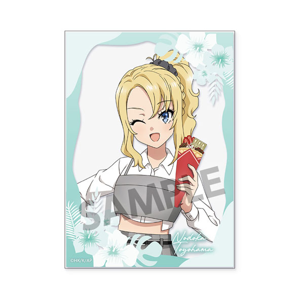 Hobby Stock Seishun Buta Yarou Series New Illustration Acrylic Card Nodoka Toyohama Vacation ver. รูปภาพ 1