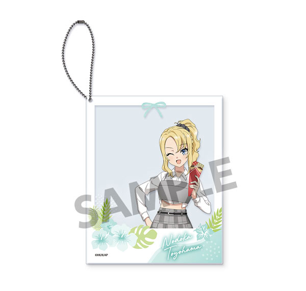 Hobby Stock Seishun Buta Yarou Series New Illustration Polaroid Style Acrylic Keychain Nodoka Toyohama Vacation ver. รูปภาพ 1