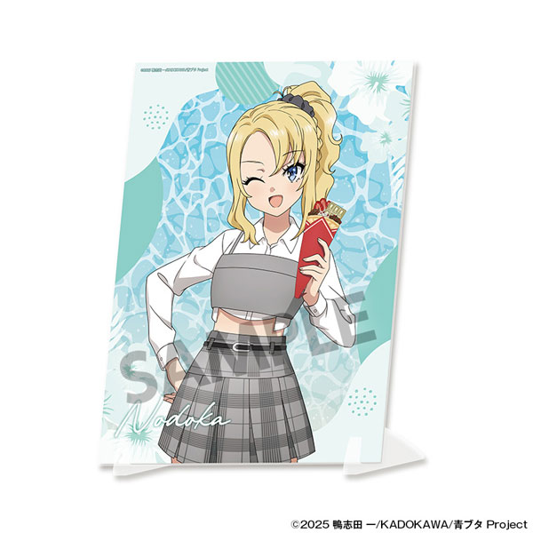 Hobby Stock Seishun Buta Yarou Series New Illustration Visual Acrylic Plate Nodoka Toyohama Vacation ver.