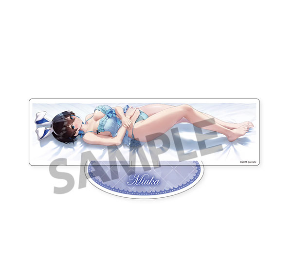 Hobby Stock Bunny Garden New Illustration Acrylic Stand Miuka Sleeping Together A ver. รูปภาพ 1