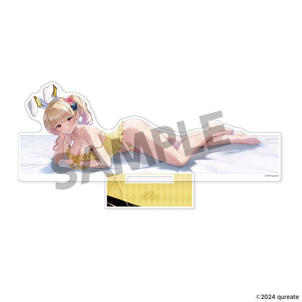 Hobby Stock Bunny Garden New Illustration BIG Acrylic Stand Rin Sleeping Together B ver.