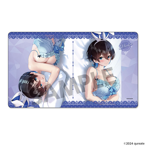 Hobby Stock Bunny Garden New Illustration Rubber Mat Miuka Sleeping Together ver.