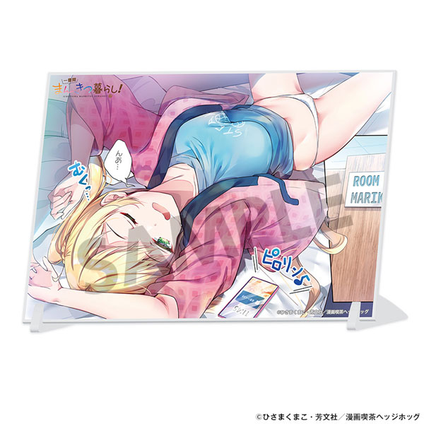 Hobby Stock Ichijyoma Mankitsu Gurashi! A6 Visual Acrylic Plate Marika Suzuki image 1