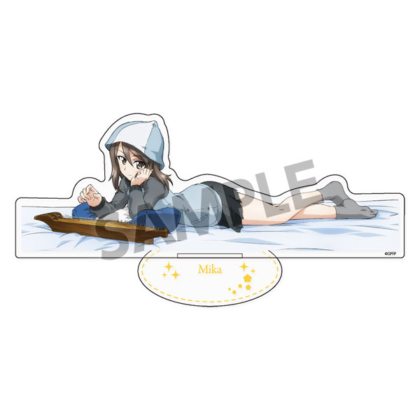 Hobby Stock Girls und Panzer das Finale BIG Acrylic Stand Mika Sleeping Together A ver. 图片 1