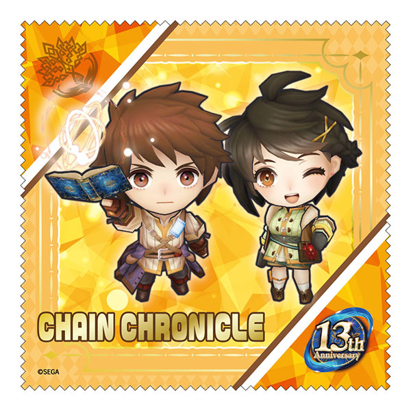 Midobiyo Chain Chronicle Cleaner Cloth Captain & Millenia