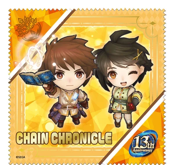 Midobiyo Chain Chronicle Cleaner Cloth Captain & Millenia รูปภาพ 1