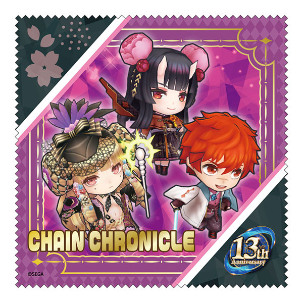Midobiyo Chain Chronicle Cleaner Cloth Shura no Mirai Members