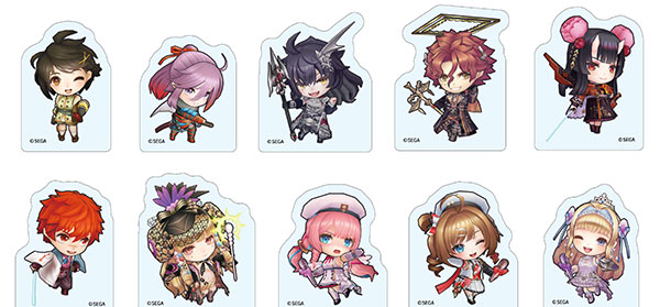 Midobiyo Chain Chronicle Trading Mini Acrylic Block vol.3 10Pack BOX รูปภาพ 1