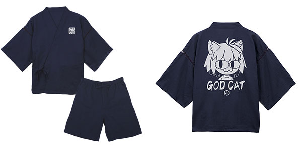 COSPA Tsukihime -A piece of blue glass moon- Neko Arc Jinbei /Navy-M (M - L)