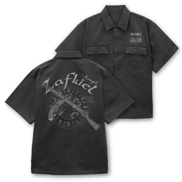 COSPA Date A Live V Zafkiel Work Shirt /GRAY-M