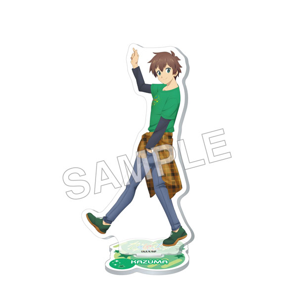 KADOKAWA TV Anime KONOSUBA -God's Blessing on This Wonderful World! Acrylic Stand Figure Colorful Ver. - Kazuma รูปภาพ 1