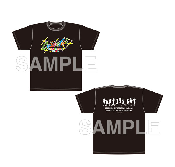 KADOKAWA TV Anime KONOSUBA -God's Blessing on This Wonderful World! T-Shirt Colorful Ver. - Large Bild 1