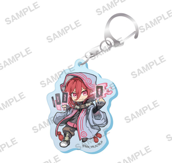 KADOKAWA TV Anime Blue Lock Mini-Character Acrylic Keychain Roleplay Ver. - Hyoma Chigiri รูปภาพ 1