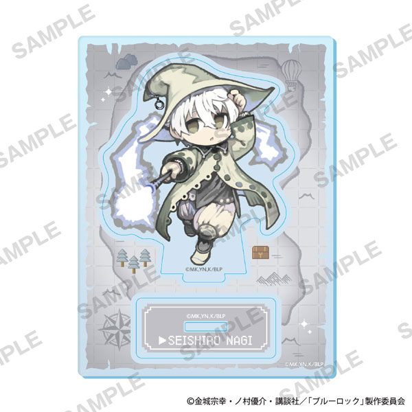 KADOKAWA TV Anime Blue Lock Mini-Character Acrylic Stand Roleplay Ver. - Seishiro Nagi image 1