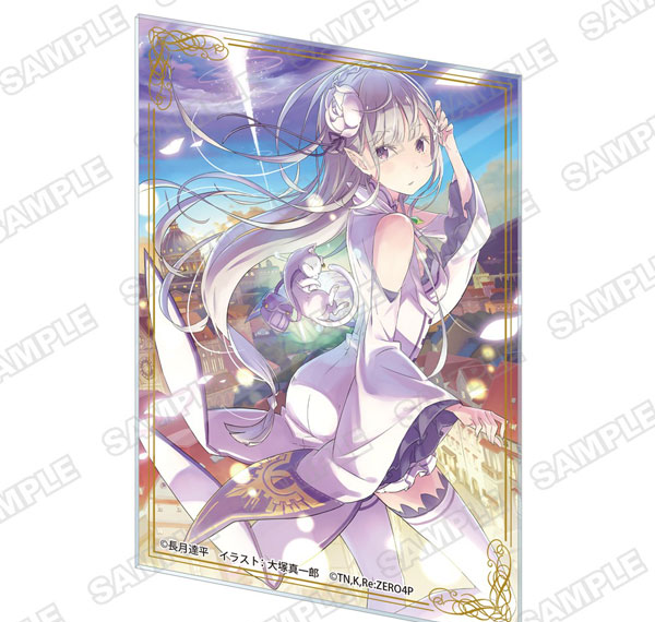 KADOKAWA Re:ZERO -Starting Life in Another World- Acrylic Card Vol. 1 Cover Illustration Bild 1