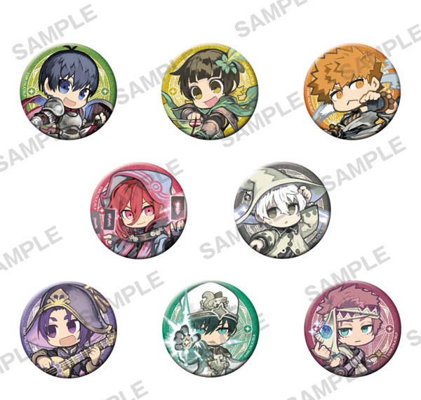 KADOKAWA TV Anime Blue Lock Tradable Glimmering Tin Badge Roleplay Ver. 8Pack BOX รูปภาพ 1
