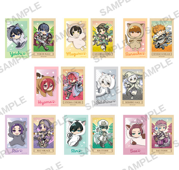KADOKAWA TV Anime Blue Lock Tradable Mini Photo-style Illustrations Vol.2 8Pack BOX Bild 1
