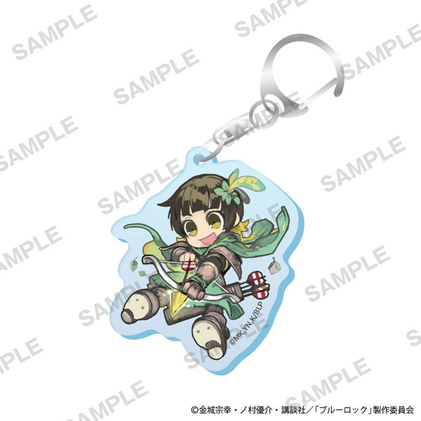 KADOKAWA TV Anime Blue Lock Mini-Character Acrylic Keychain Roleplay Ver. - Meguru Bachira รูปภาพ 1
