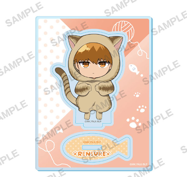KADOKAWA TV Anime Blue Lock Mini-Character Acrylic Stand Cat Mascot Costume Ver. - Rensuke Kunigami รูปภาพ 1