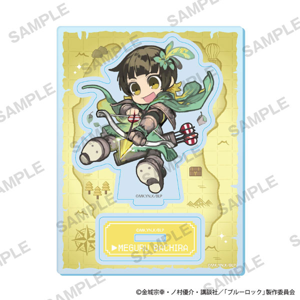 KADOKAWA TV Anime Blue Lock Mini-Character Acrylic Stand Roleplay Ver. - Meguru Bachira รูปภาพ 1