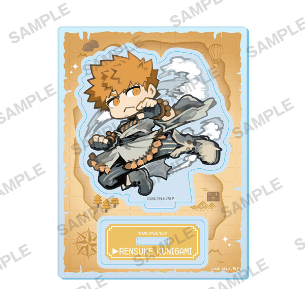 KADOKAWA TV Anime Blue Lock Mini-Character Acrylic Stand Roleplay Ver. - Rensuke Kunigami รูปภาพ 1