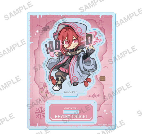 KADOKAWA TV Anime Blue Lock Mini-Character Acrylic Stand Roleplay Ver. - Hyoma Chigiri Bild 1